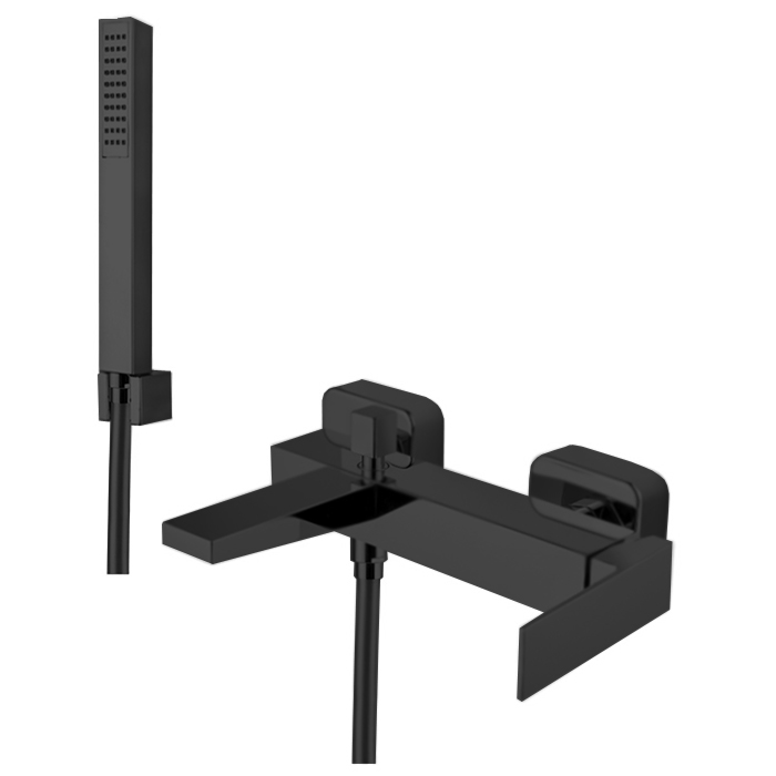 100NN8552 Смеситель для ванны , черный Fiore Kube