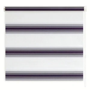 Штора рулонная день-ночь Palermo 60x250 см сиреневая