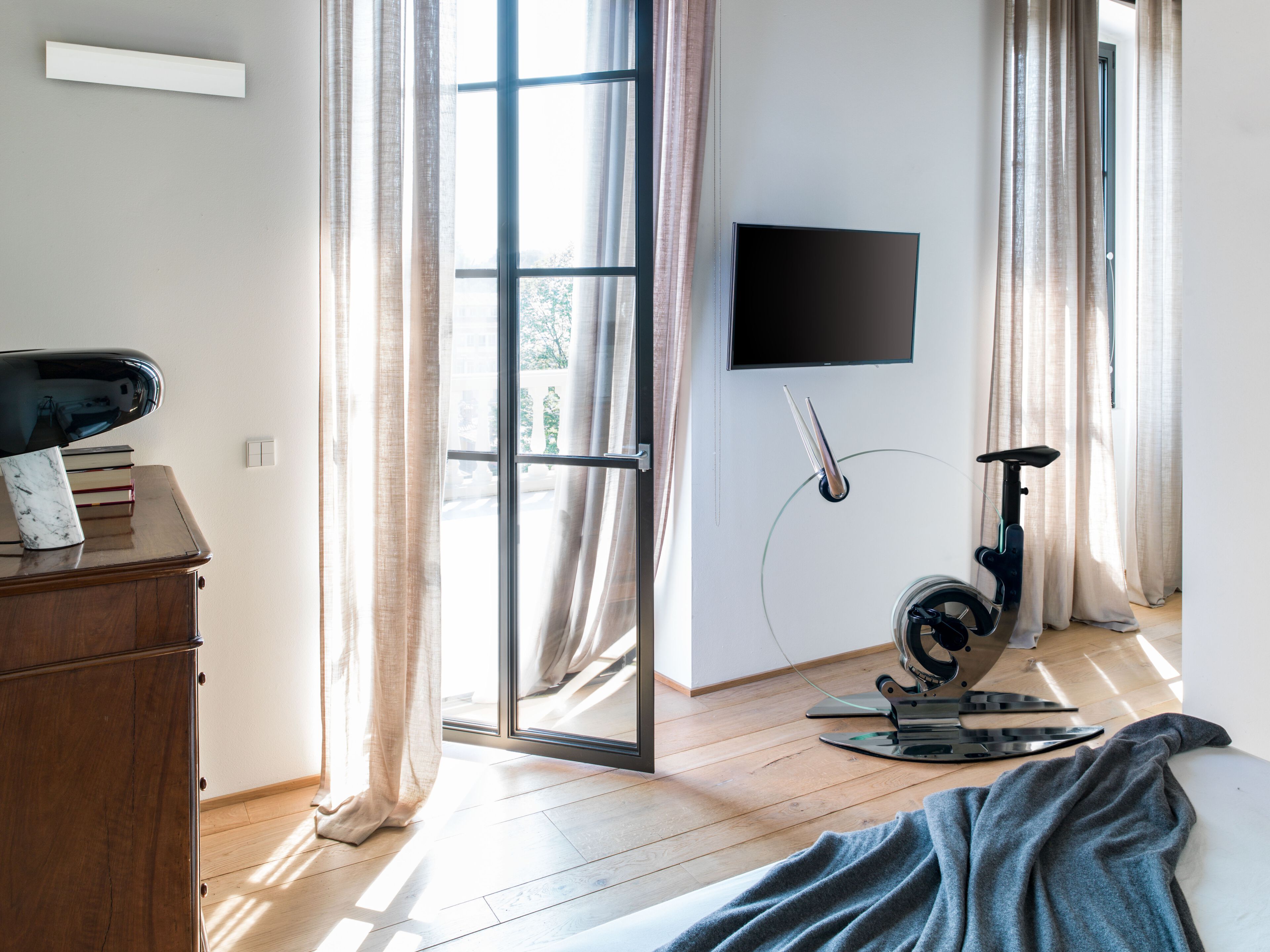 Велотренажер из стекла, стали и углеродного волокна Ciclotte CICLOTTE TECKELL ARCH-00107745 - Вид №12