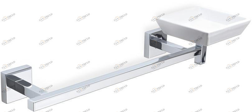 Stilhaus Мыльница / полотенцедержатель из хромированной латуни Urania U 69 Stil Haus