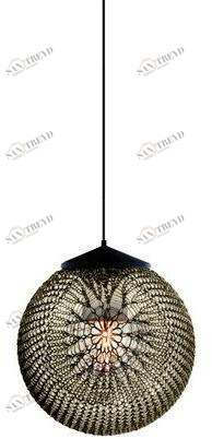 TRIBÙ Подвесной светильник для улицы ручной работы из полиэтилена Monsieur tricot 080230h/080240h