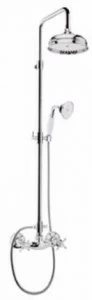 GALASSIA Настенная душевая стойка с душевой лейкой Ethos