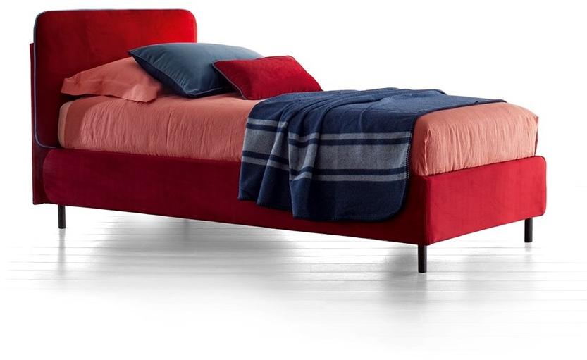 Twils Односпальная кровать с мягким изголовьем Frick sun-id-1474007 - Вид №3