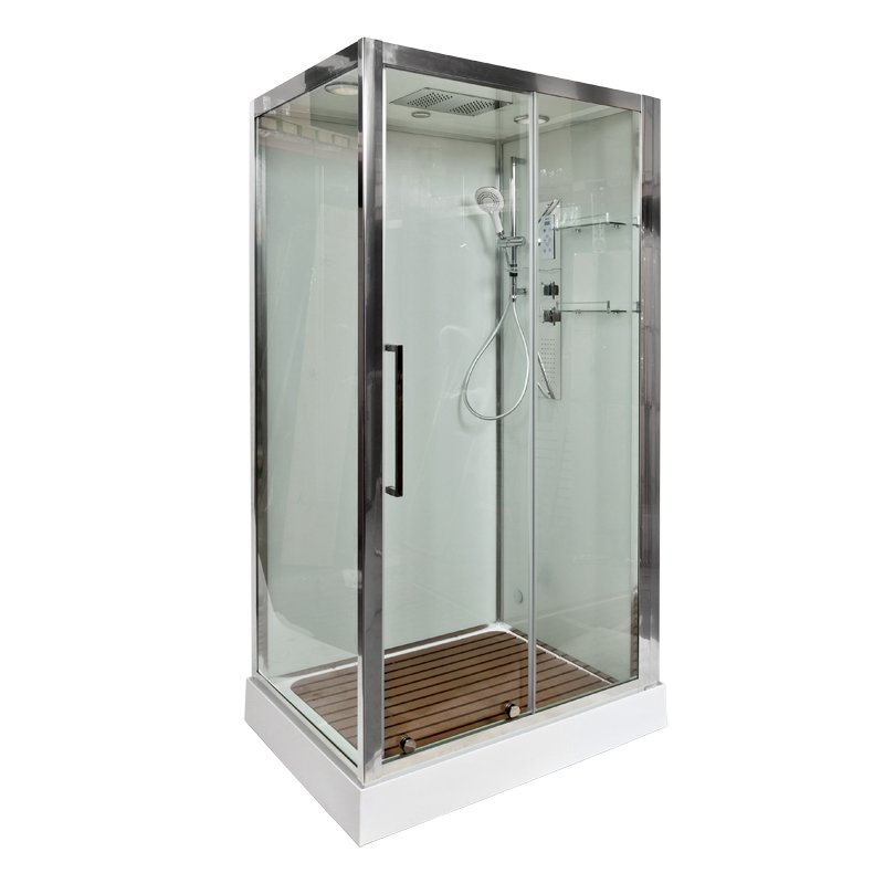 L 801 N с гидромассажем BLACK Душевая кабина DETO Серия L Z120 KERAVA с электрикой - Вид №26