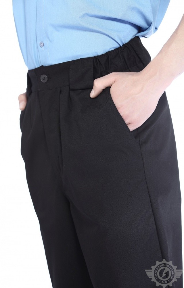 61514 Костюм "Страйк" летний черный  Одежда для охранных структур  размер 44-46/170-176 Спецодежда  - Вид №13