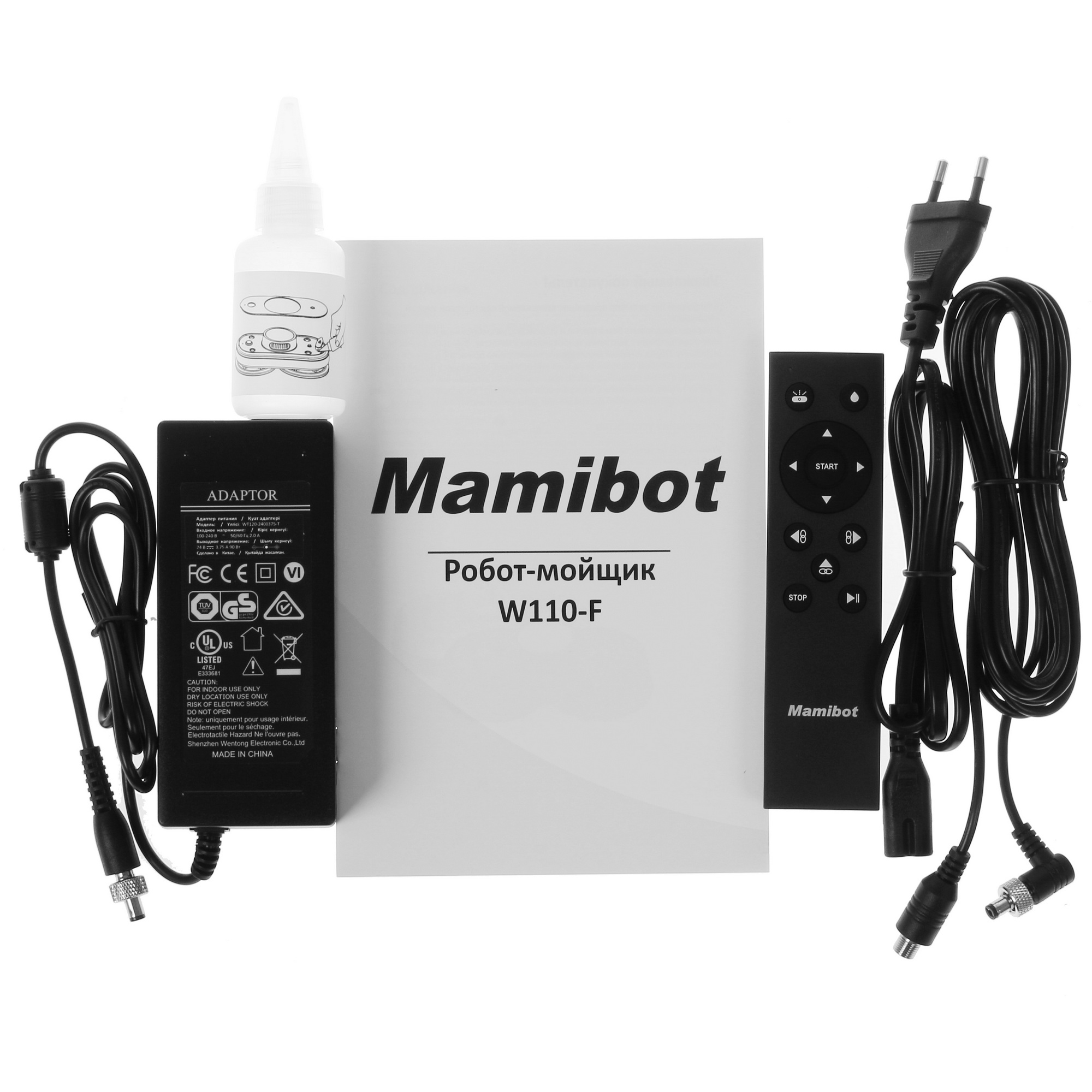 4840173 Робот-мойщик окон Mamibot W110-F белый STDN-0113953 - Вид №7