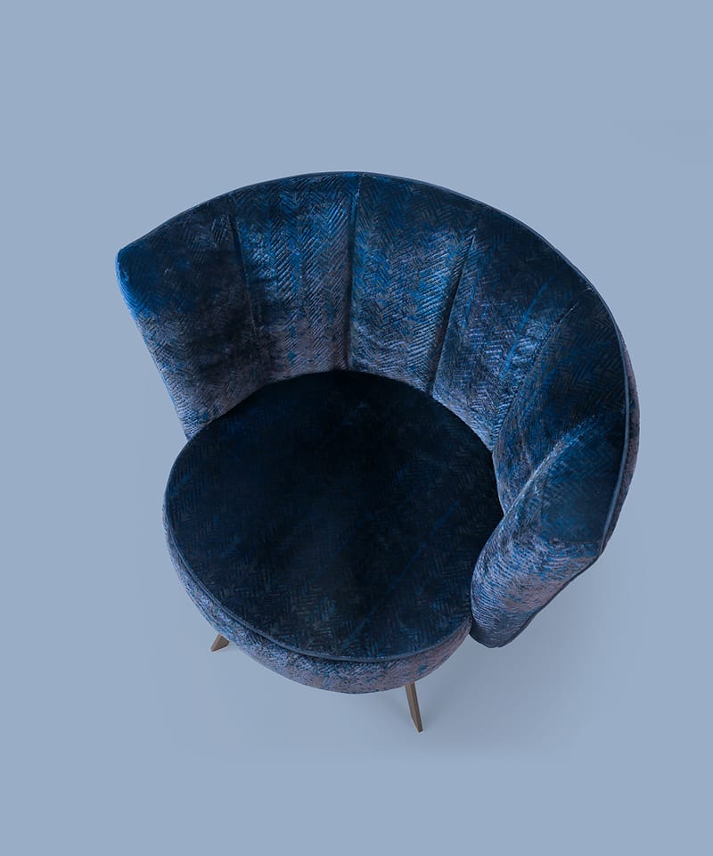 Тканевое кресло Borzalino Diva ARCH-00040914 - Вид №9