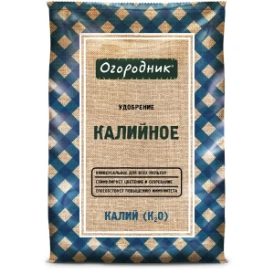 91302553 Удобрение сухое Огородник калийное минеральное гранулированное 0.7кг STLM-0965878