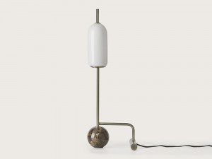 091784 Настольная лампа бронзовая - коричневый мрамор Aromas del Campo Funn