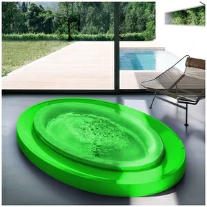 Бассейн Gruppo Treesse Fusion 231 SPA-V864H-ZE встроенный овальный зеленый