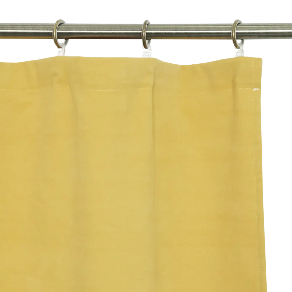 Штора на ленте «Утро» 200x280 см цвет жёлтый GARDEN STLM-2150527 - Вид №2