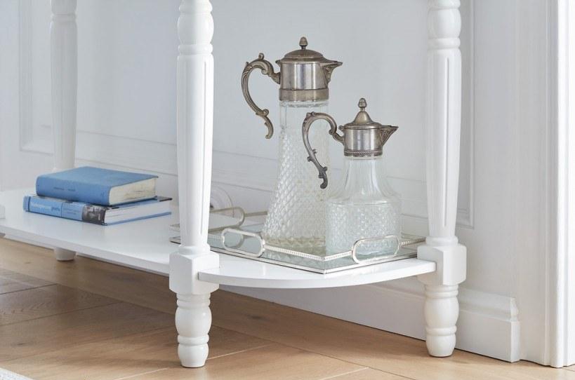 Arrediorg.it® Деревянная консоль в виде полумесяца с ящиками Princess 829 console - Вид №4