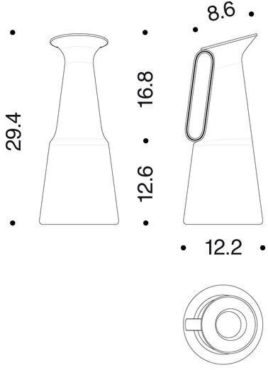 Danese Milano Керамический кувшин sun-id-1492538 - Вид №7