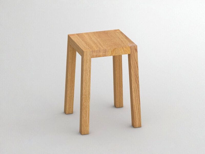 Твердый деревянный низкий стул Vitamin Design TANTUM ARCH-00114276