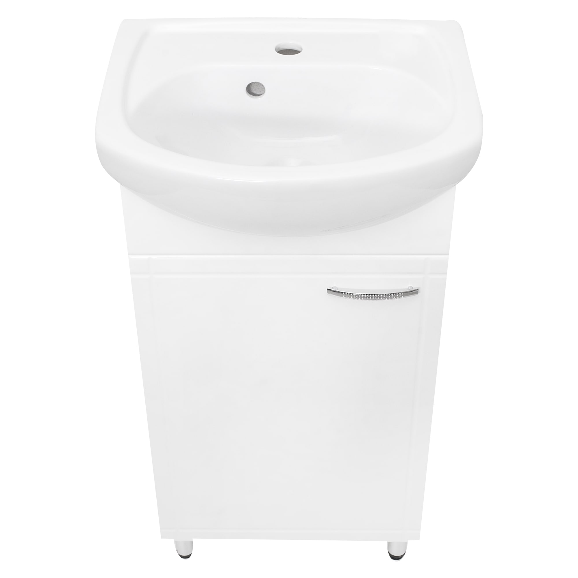 17449445 Тумба под раковину напольная «» 45 см цвет белый Рома Santreyd  - Вид №2