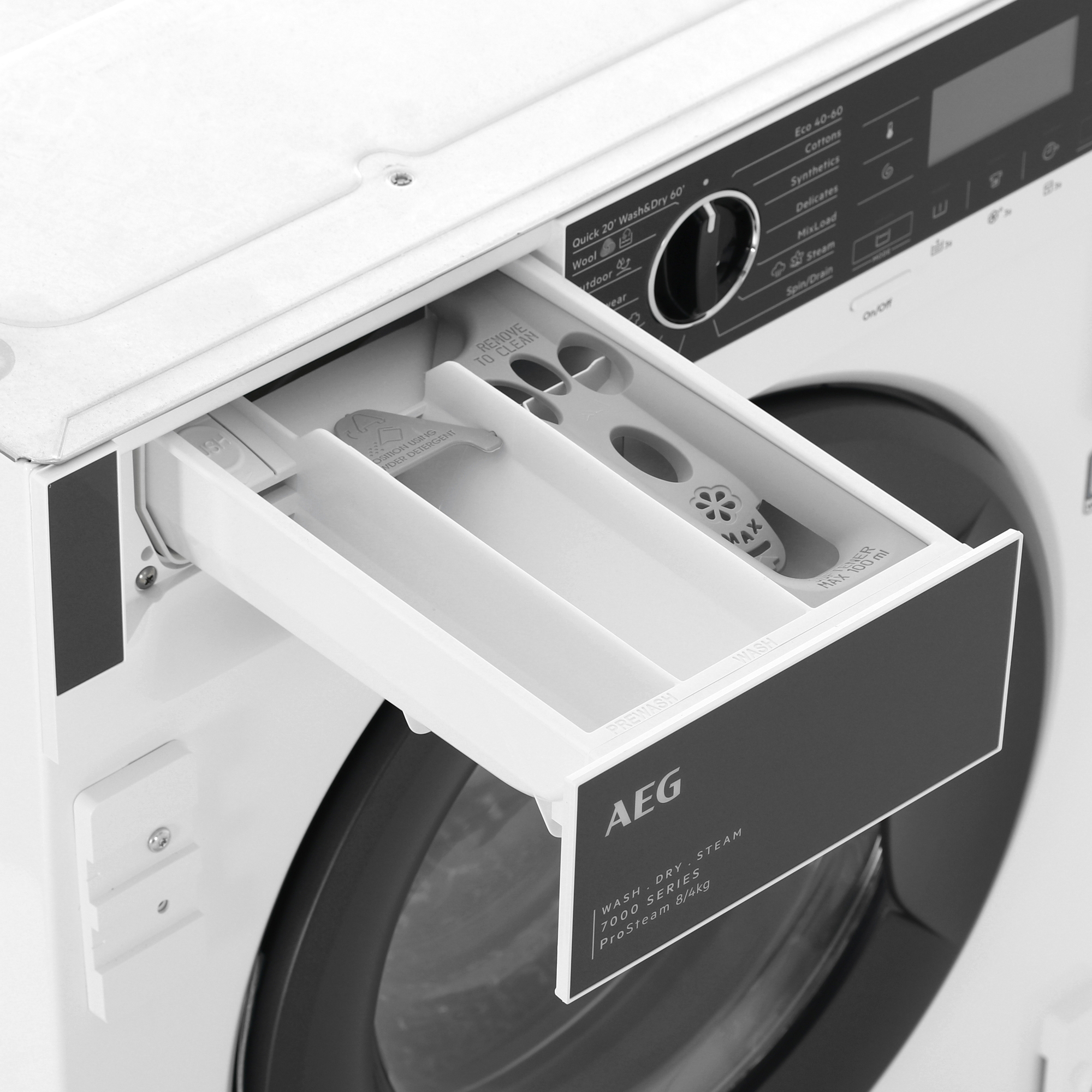 9136689 Встраиваемая стирально-сушильная машина AEG L7WBE68SI STDN-0147523 - Вид №7