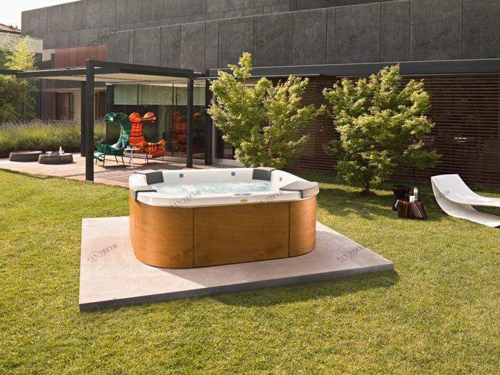 Jacuzzi® Надземная гидромассажная ванна на 4 места Italian design sun-id-1505823