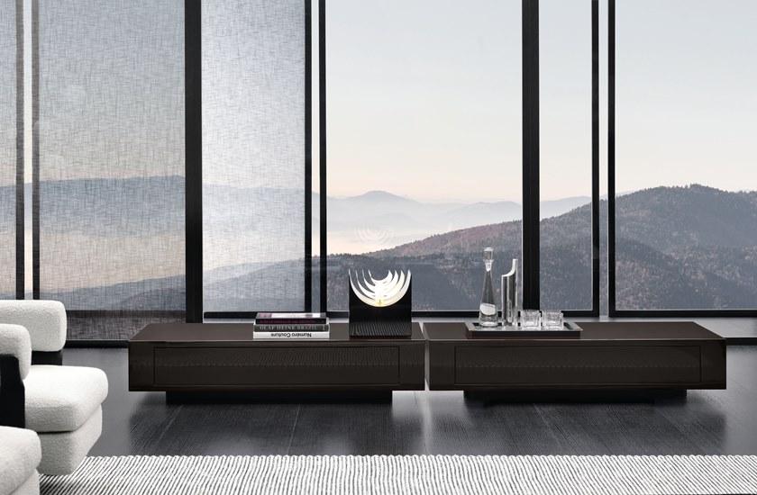 Minotti Лакированный журнальный столик для гостиной Solid sun-id-1509600 - Вид №3