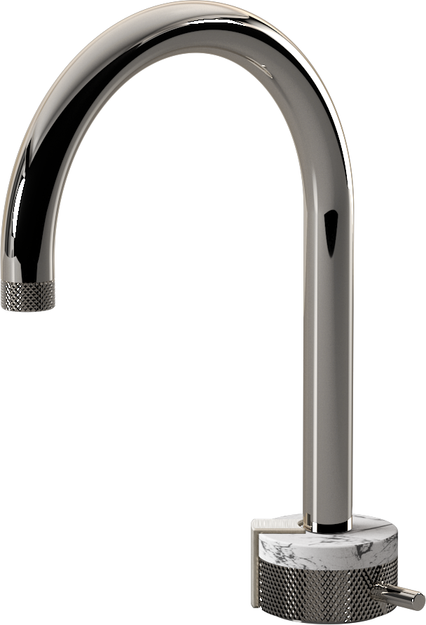 E-11502-R2MW-L2SN-PN Однорычажный прогрессивный смеситель для раковины - излив 16см GRAFF MOD+