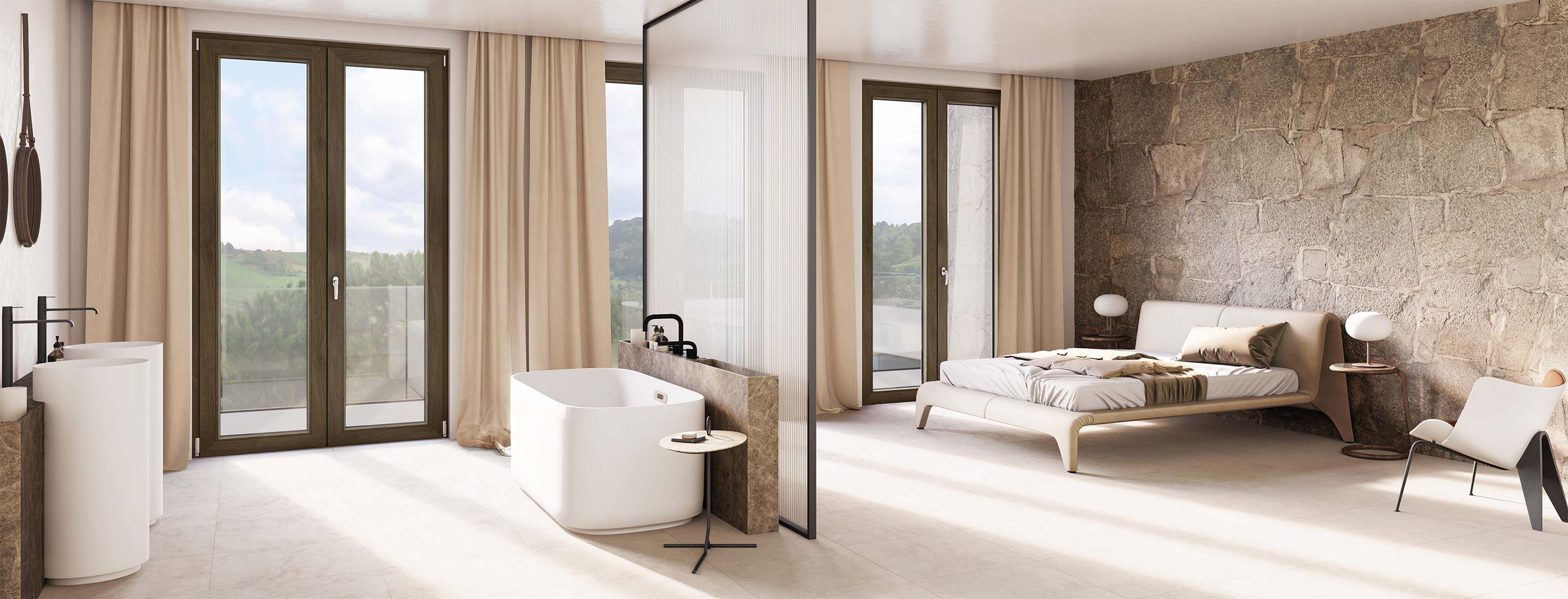 ПВХ створки окна D&V Serramenti ATENA ARCH-00116732 - Вид №2