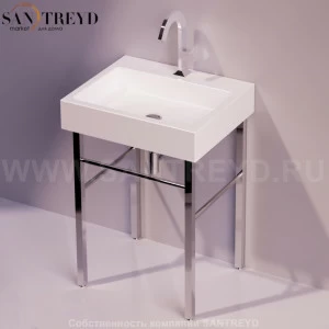 Консоль для раковины FROZEN хром