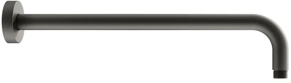 91719857 Кронштейн держатель верхнего душа настенный Plumberia Selection SHOWER SAT3130GR, Графит матовый STLM-0987422
