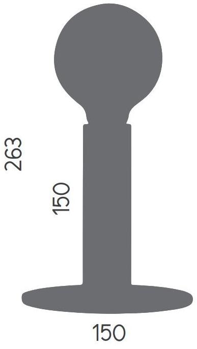 Aromas del Campo Прикроватная лампа из металла с фиксированным плечом Less S1171 - Вид №3