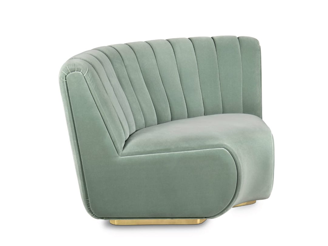 Угловой диван из ткани Essential Home ARCH-00041537