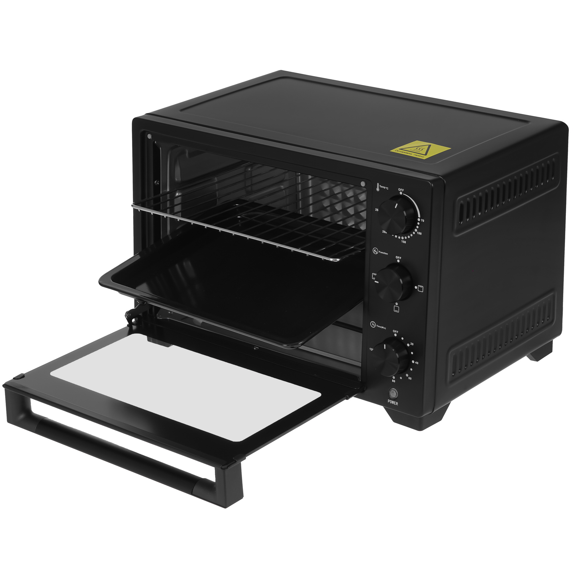 9080961 Мини-печь Kraft KFC-MO 250 HBL черный STDN-0100821 - Вид №4