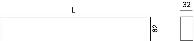 Lucifero's Настенный светильник из экструдированного алюминия Minifile sun-id-1488987 - Вид №1