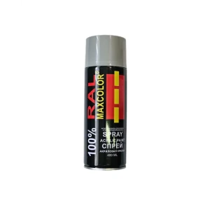 91951423 Декоративная аэрозольная краска Maxcolors Ral 7038 глянцевый цвет агатовый серый 0.4 л STLM-1408968