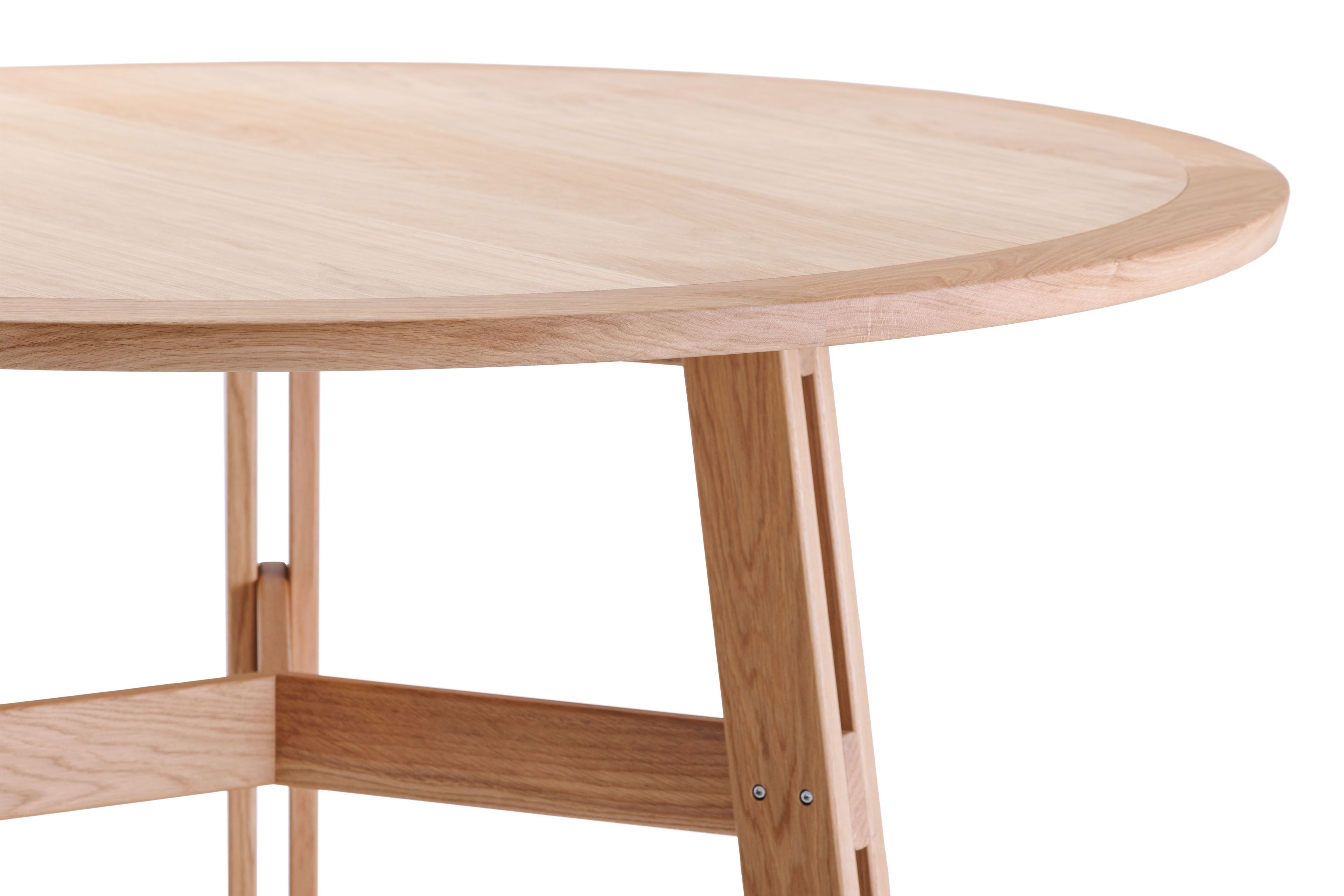 Круглый обеденный стол из массива дерева True Design ZUEL ARCH-00065887 - Вид №9