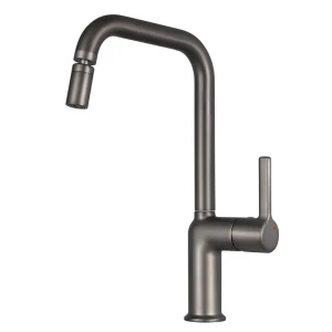 Смеситель для кухни Osgard Ida 24.8 см цвет вороненая сталь