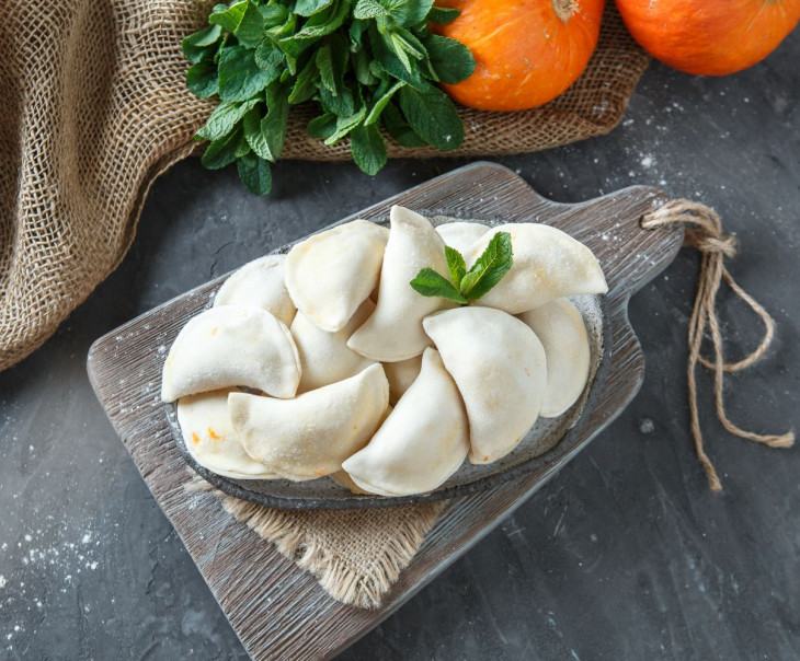 4718 Вареники с тыквой Зинаида и Сергей Белан Вкусляндия 