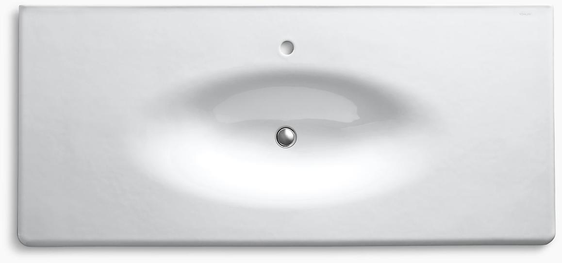 K-3053-1-96 Накладная раковина на столешницу  прямоугольная Kohler  - Вид №2