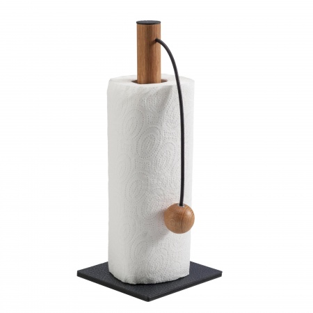 983635 Hippo black-anthracite держатель для бумажных полотенец 30х13см;LIND DNA 