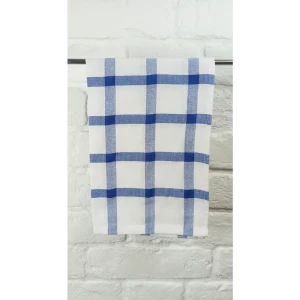 89387123 Полотенце вафельное Belezza 40x60 см цвет бело-синий STLM-1329558