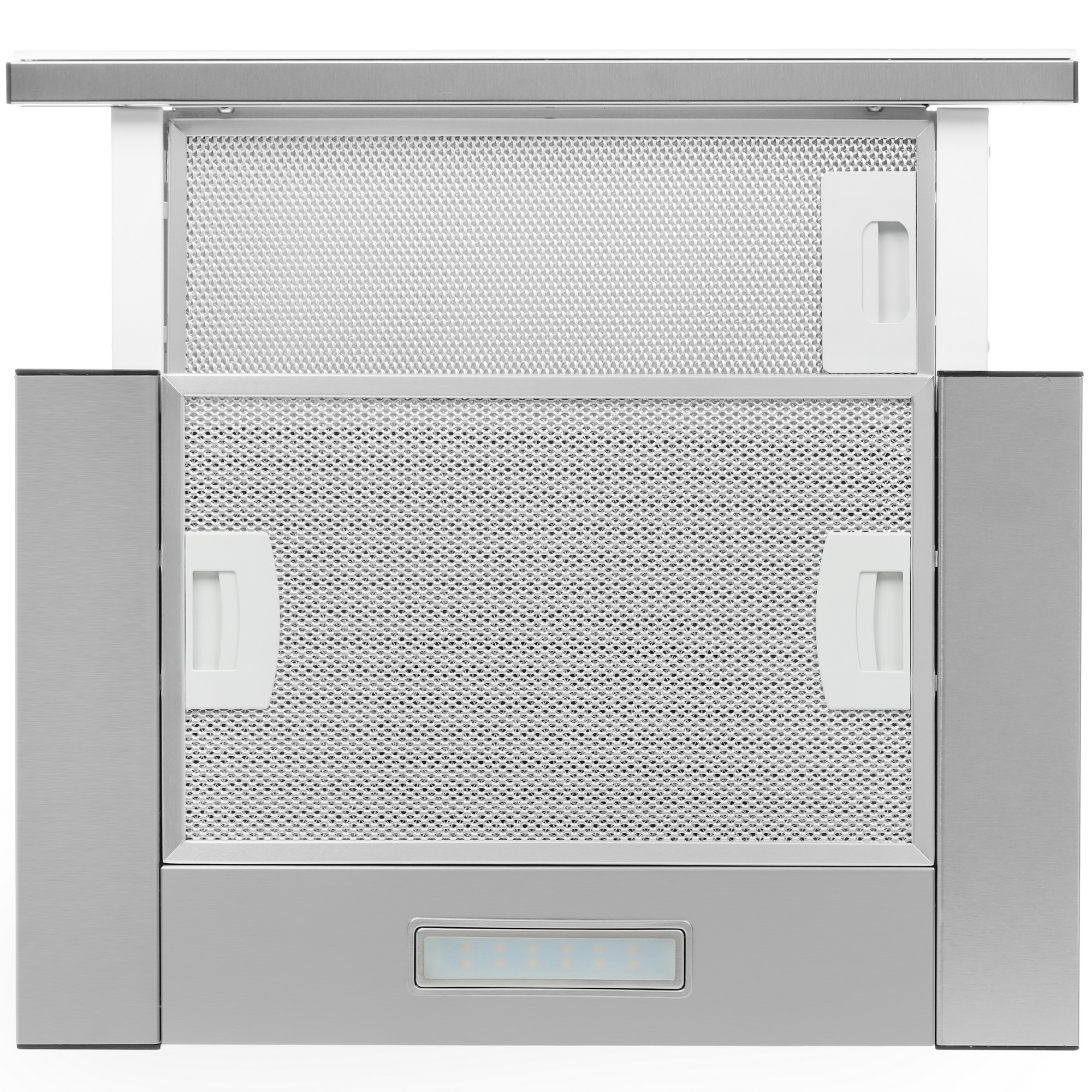 1184239 Вытяжка телескопическая ELIKOR Интегра Glass 45Н-400-В2Д серебристый/белый STDN-0122611 - Вид №7