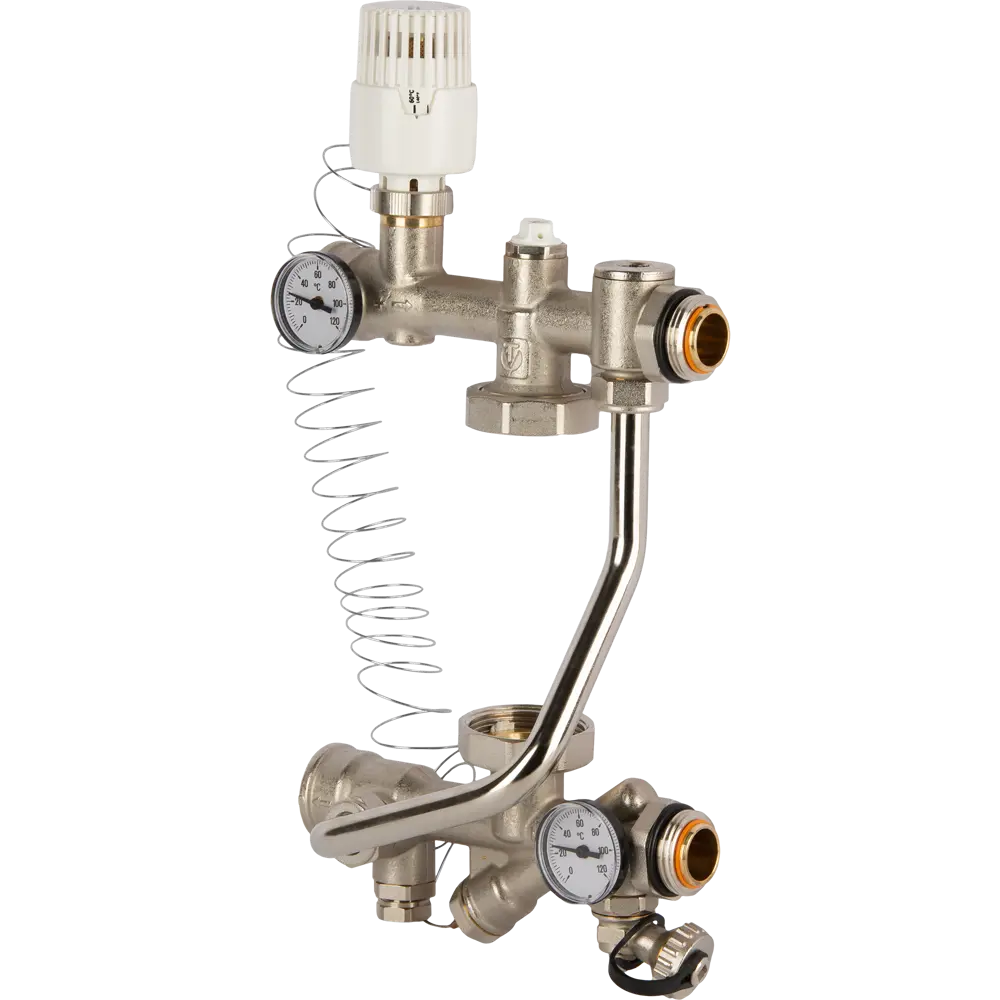 Насосно-смесительный узел Valtec Technomix монтажная длина насоса 130 мм VT.TECHNOMIX.0.130 STLM-2125483