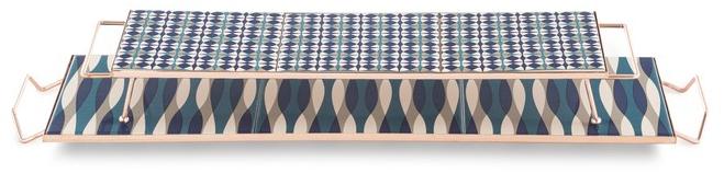 GAN Поднос прямоугольный из алюминия Mix&match sun-id-1399559 - Вид №3