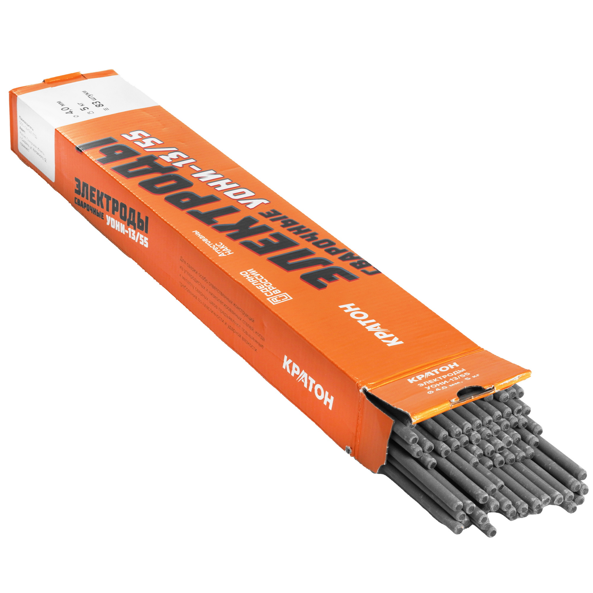 Электроды Кратон Ø4.0 мм.5 кг УОНИ-13/55 9123887 STDN-0053270