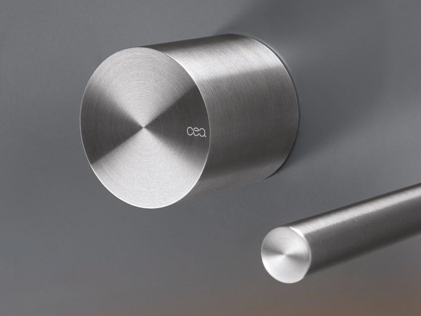 Ceadesign Настенный гидропрогрессивный смеситель для раковины на 2 отверстия из нержавеющей стали Opus Ops 04 - Вид №1