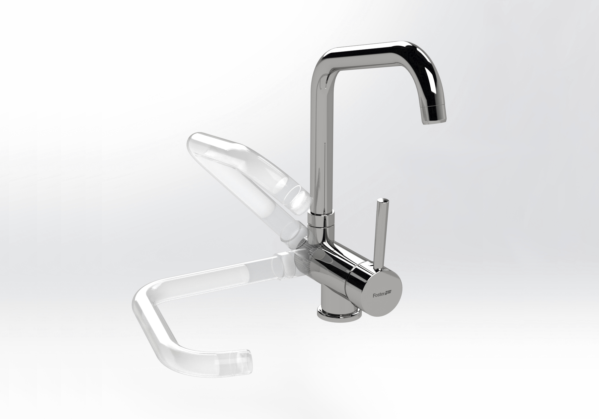 8523000 Mixer Tap Drop 8523000 Fosterspa  - Вид №2