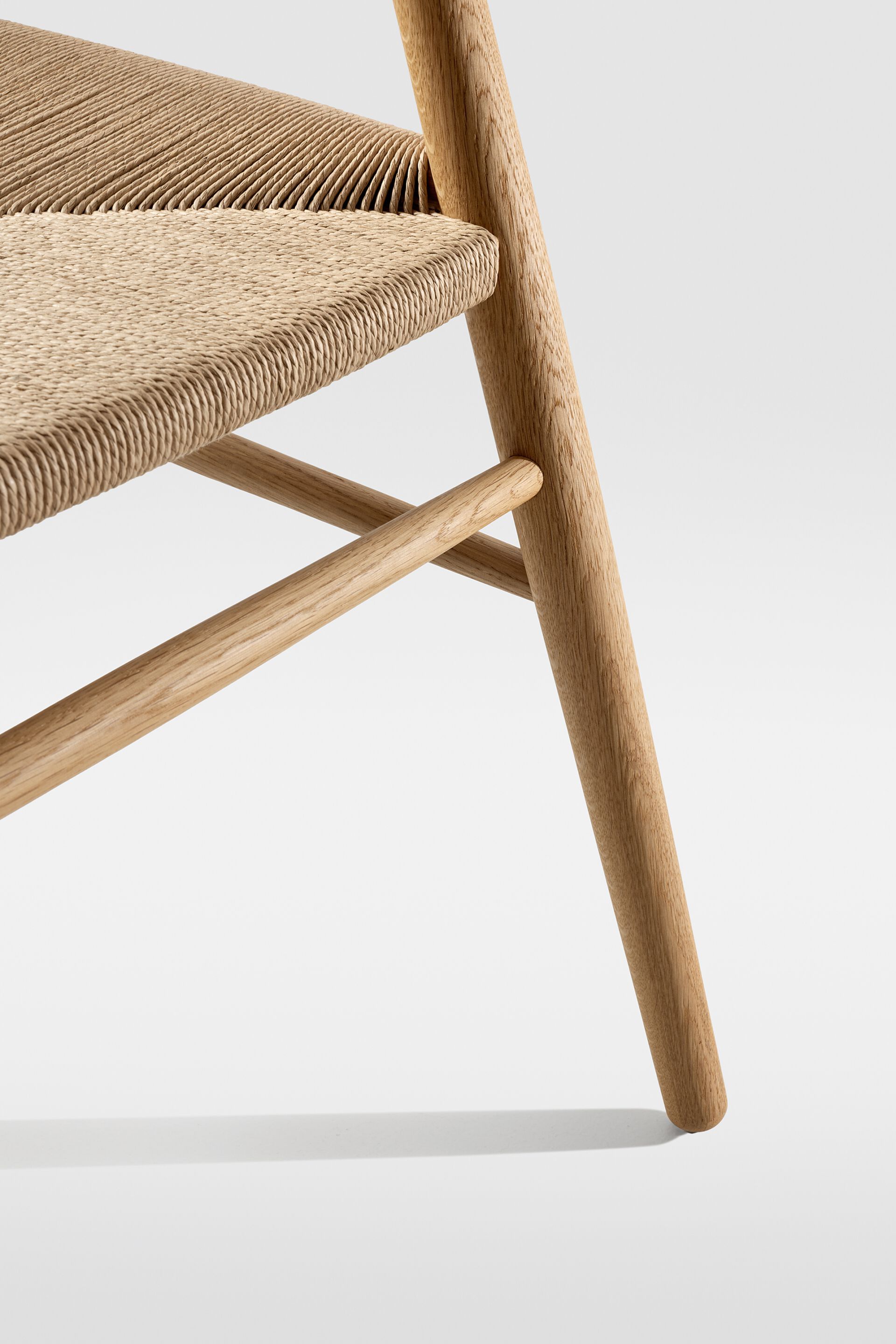 Деревянный стул с подлокотниками ZEITRAUM Кожа ARCH-00020084 - Вид №4