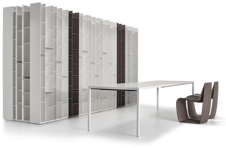 MDF Italia Выдвижной прямоугольный алюминиевый стол sun-id-1371100 - Вид №1