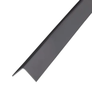 Угол ПВХ наружный 2700x20x20 мм графит матовый 89431852 STLM-2207147