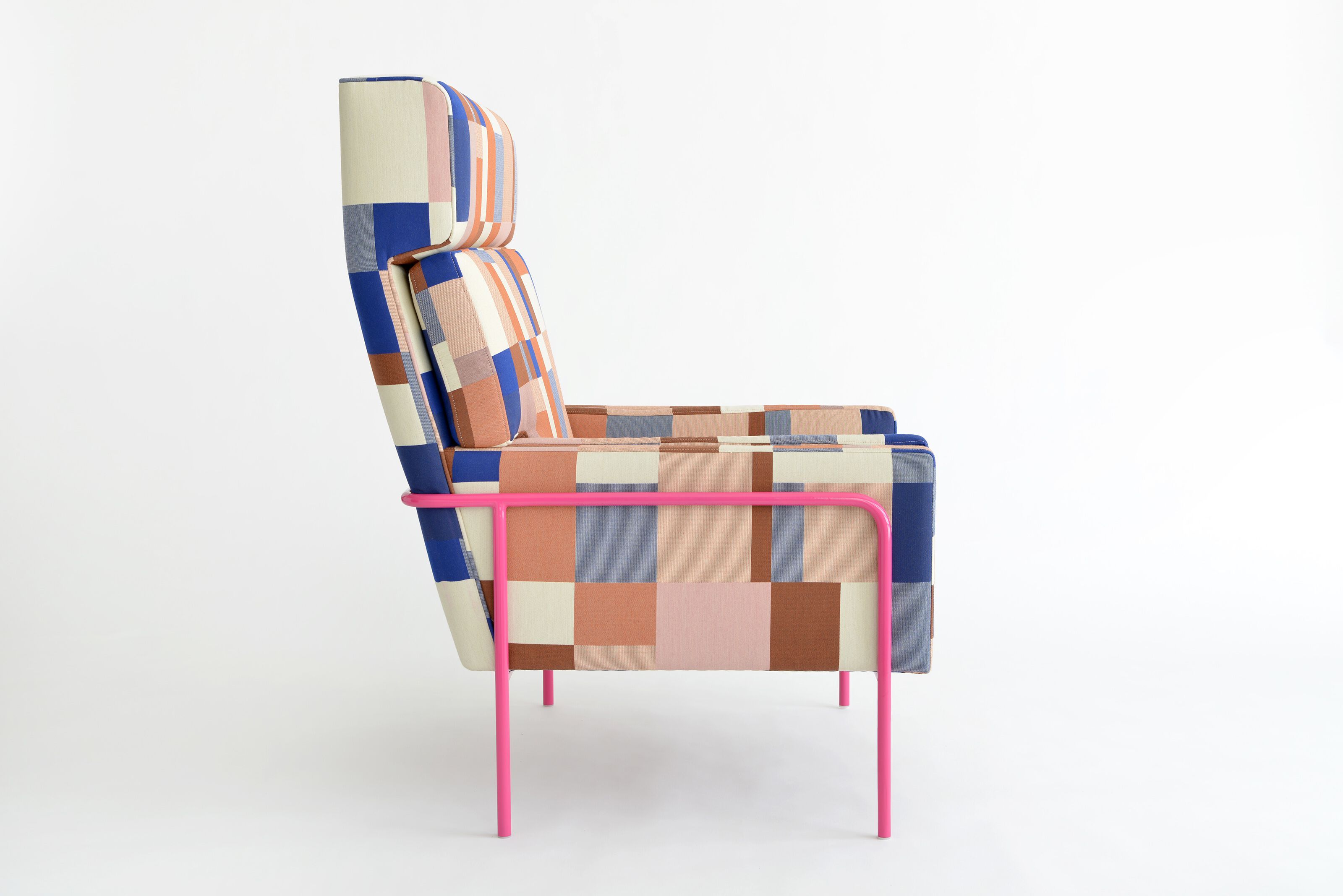 Тканевое кресло с высокой спинкой Phase Design тележка ARCH-00152913 - Вид №4