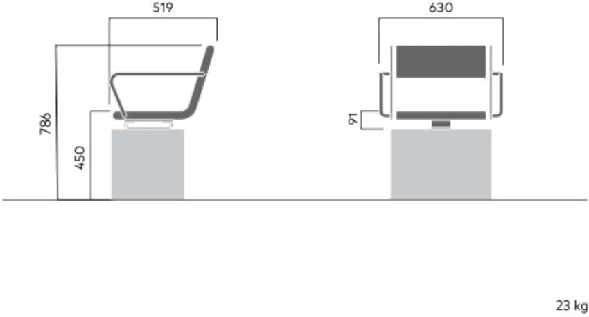 VESTRE Садовый стул из стали и дерева April sun-id-1451923 - Вид №9