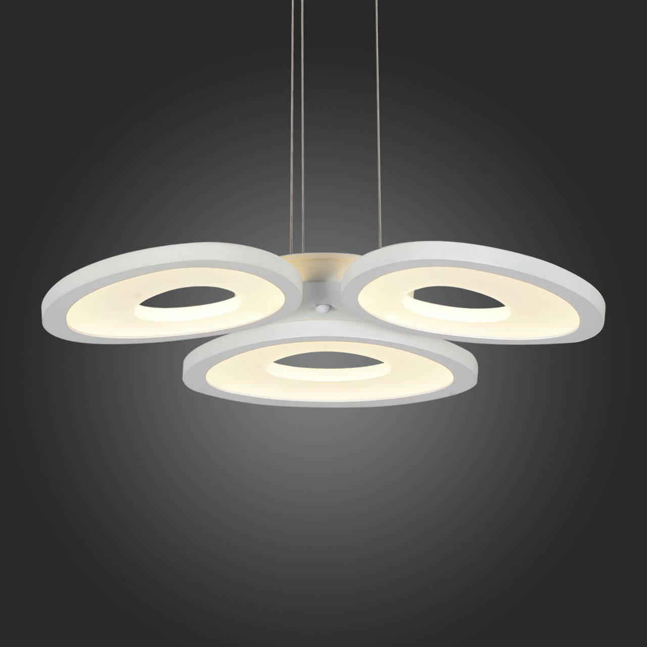 Подвесная светодиодная люстра ST Luce SL929.503.03 ST LUCE ДИЗАЙНЕРСКИЕ 058041 Белый  - Вид №1