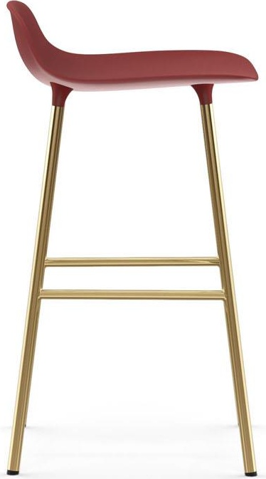 1400929 Barstool 65 cm Brass Red Normann Copenhagen Form - Вид №2